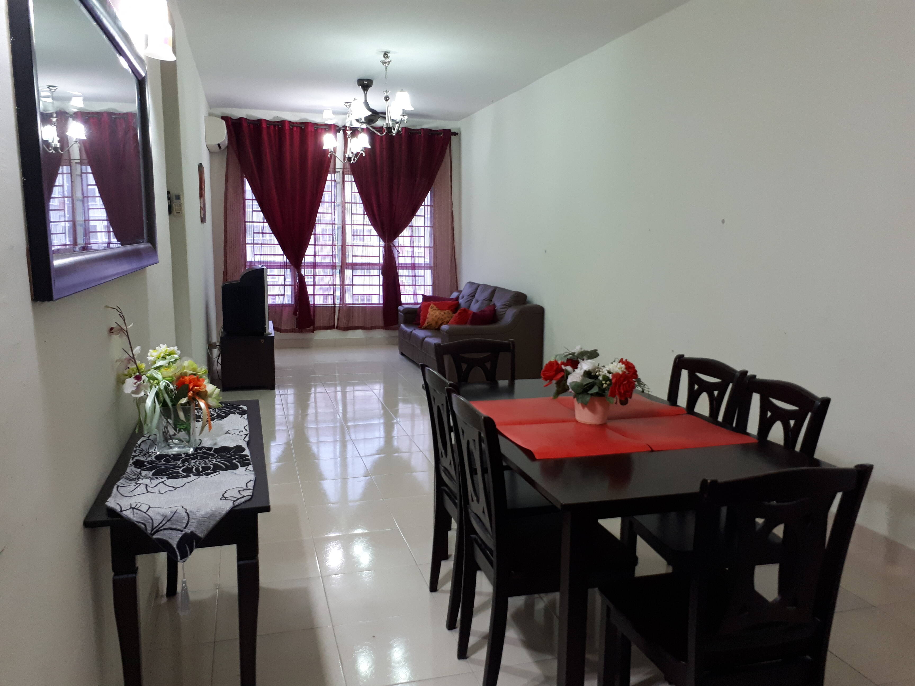 Rent Banjaria Court, Batu Caves with Zero Deposit 3 room Highrise for