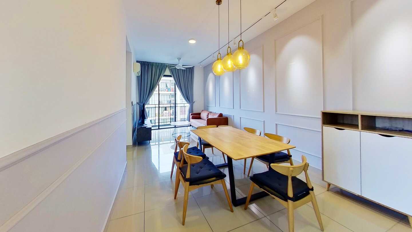 Rent the nest residences old klang road with zero deposit 2 room