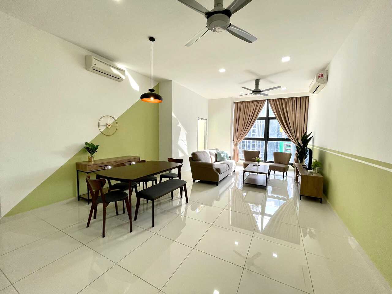Rent Mirage Residence, Kuala Lumpur with Zero Deposit 3 room Highrise